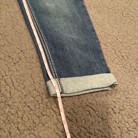 Earl Capris Size 4 Bling Pockets Cuffed Bottom Leg - Picture 11 of 12